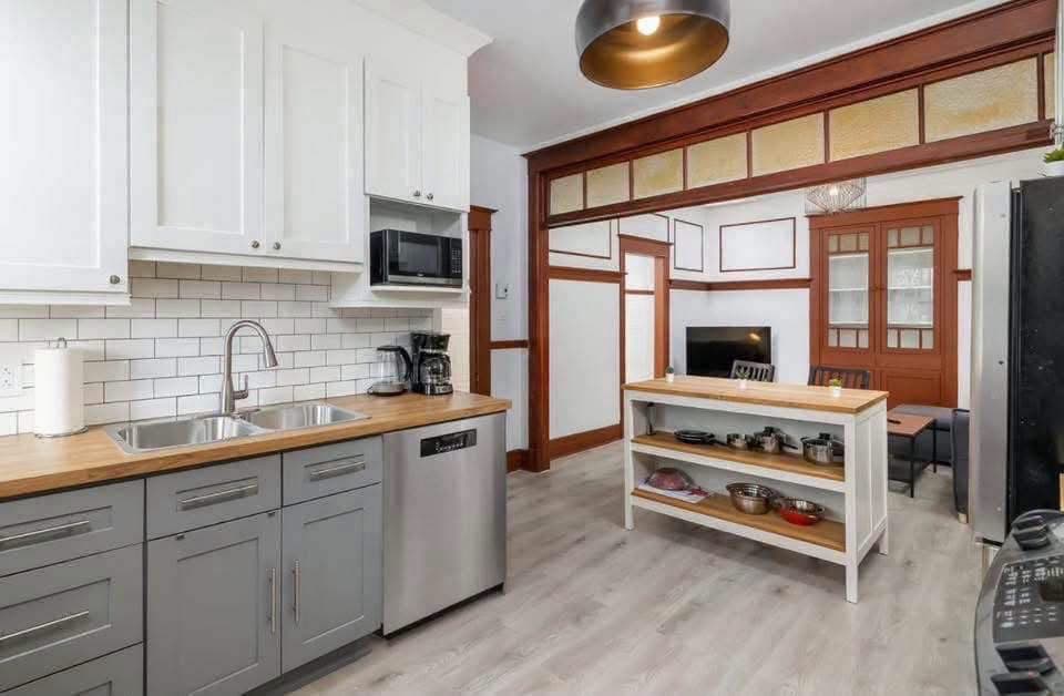 Fully Furnished & Equipped 2-Bedroom Apartment | Two Balconies | Near Fabre Metro